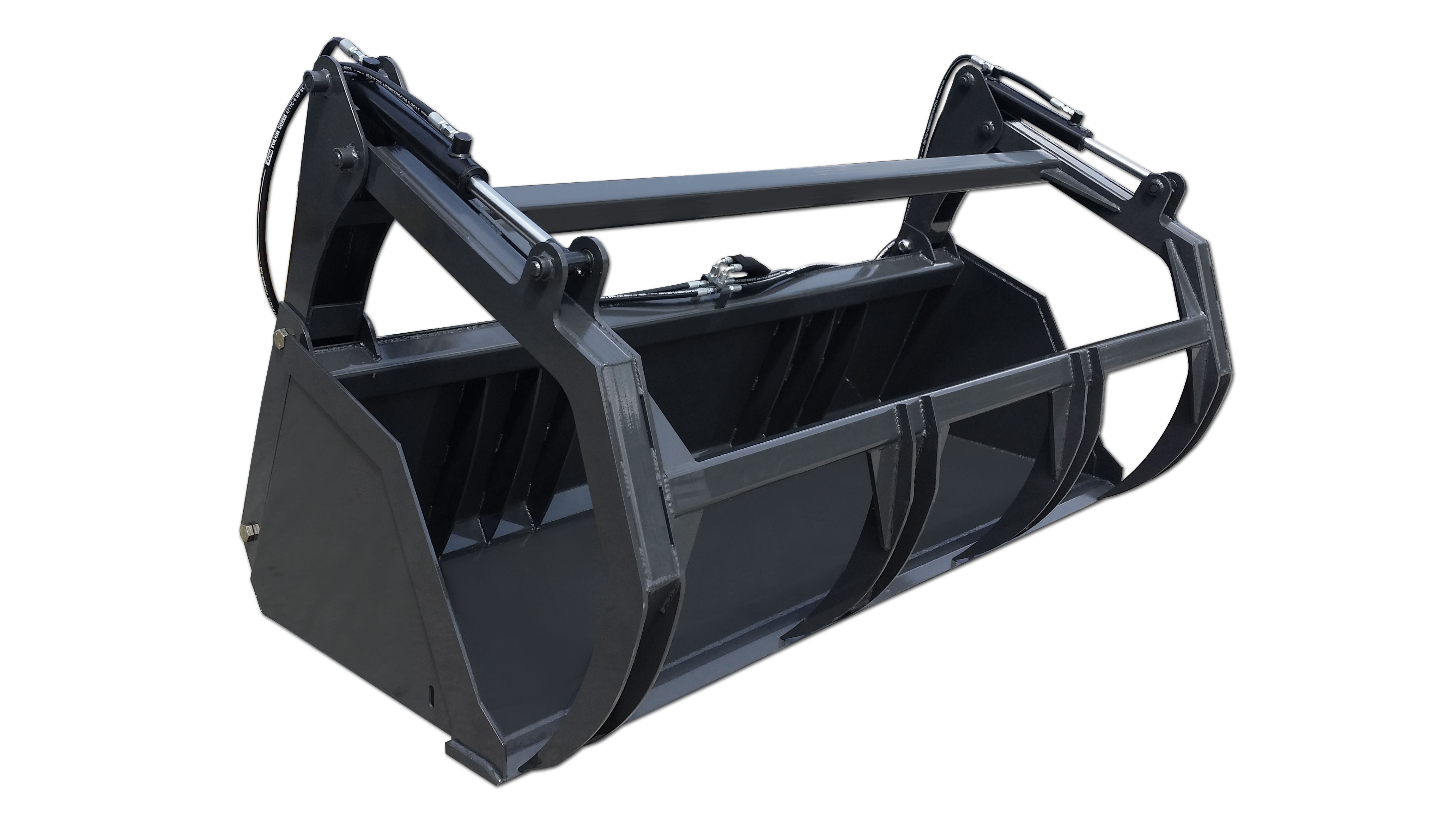 Hay Grapple Bucket  By CID Skid Steer Attachments