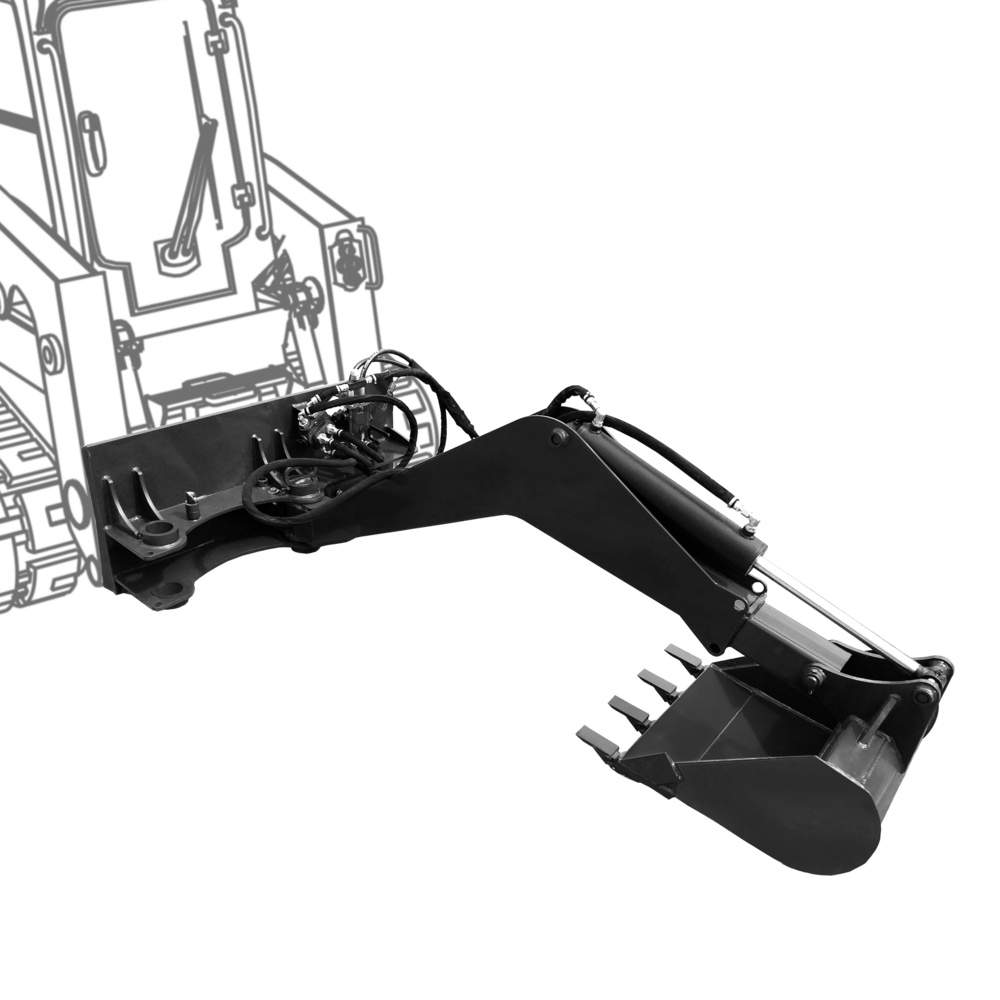 X-Treme Swing Arm Backhoe